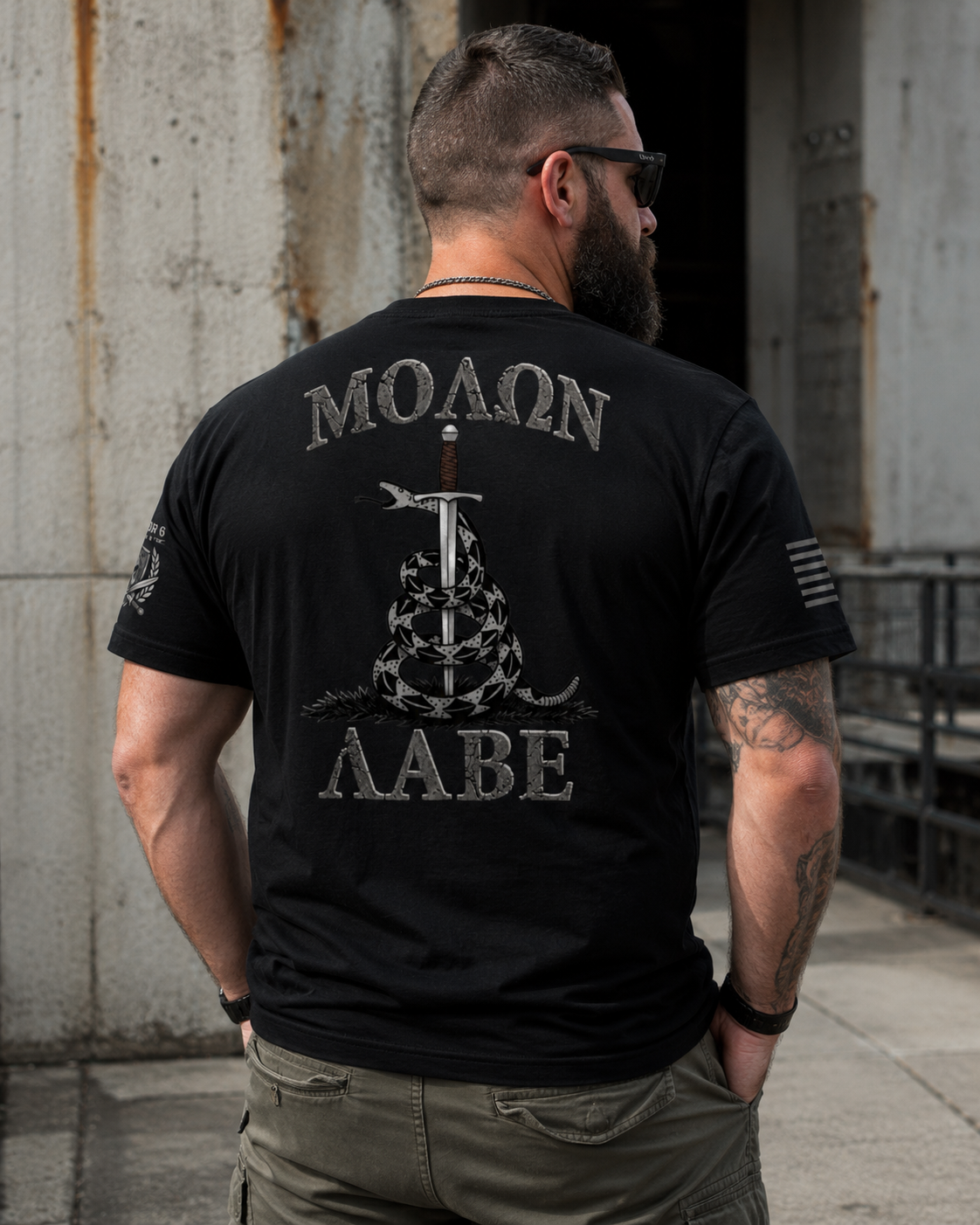 Molon Labe “Come and Take It” Patriotic T-Shirt