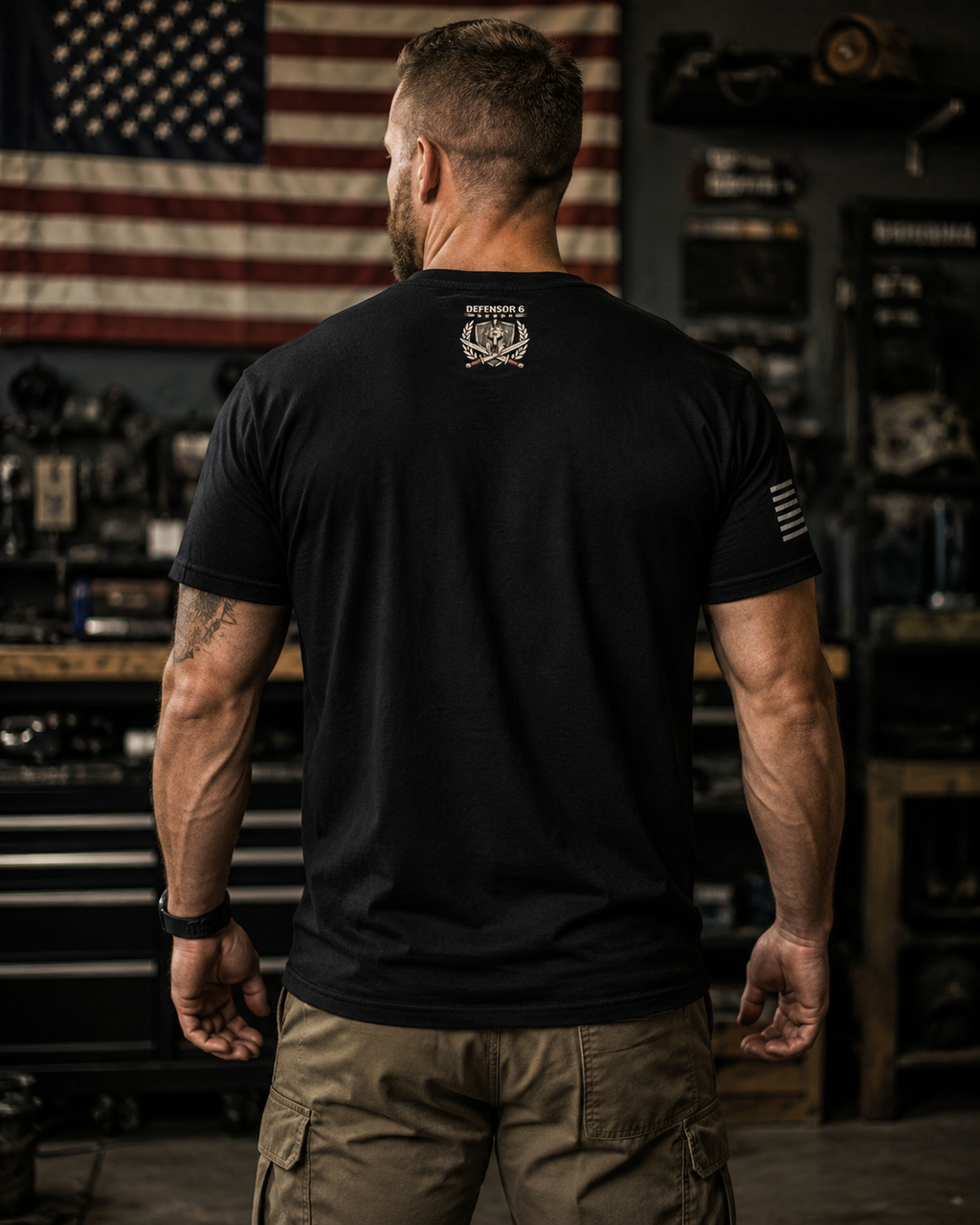 America 250 Years of Freedom Eagle & Flag T-Shirt-Land of the Free Because of the Brave