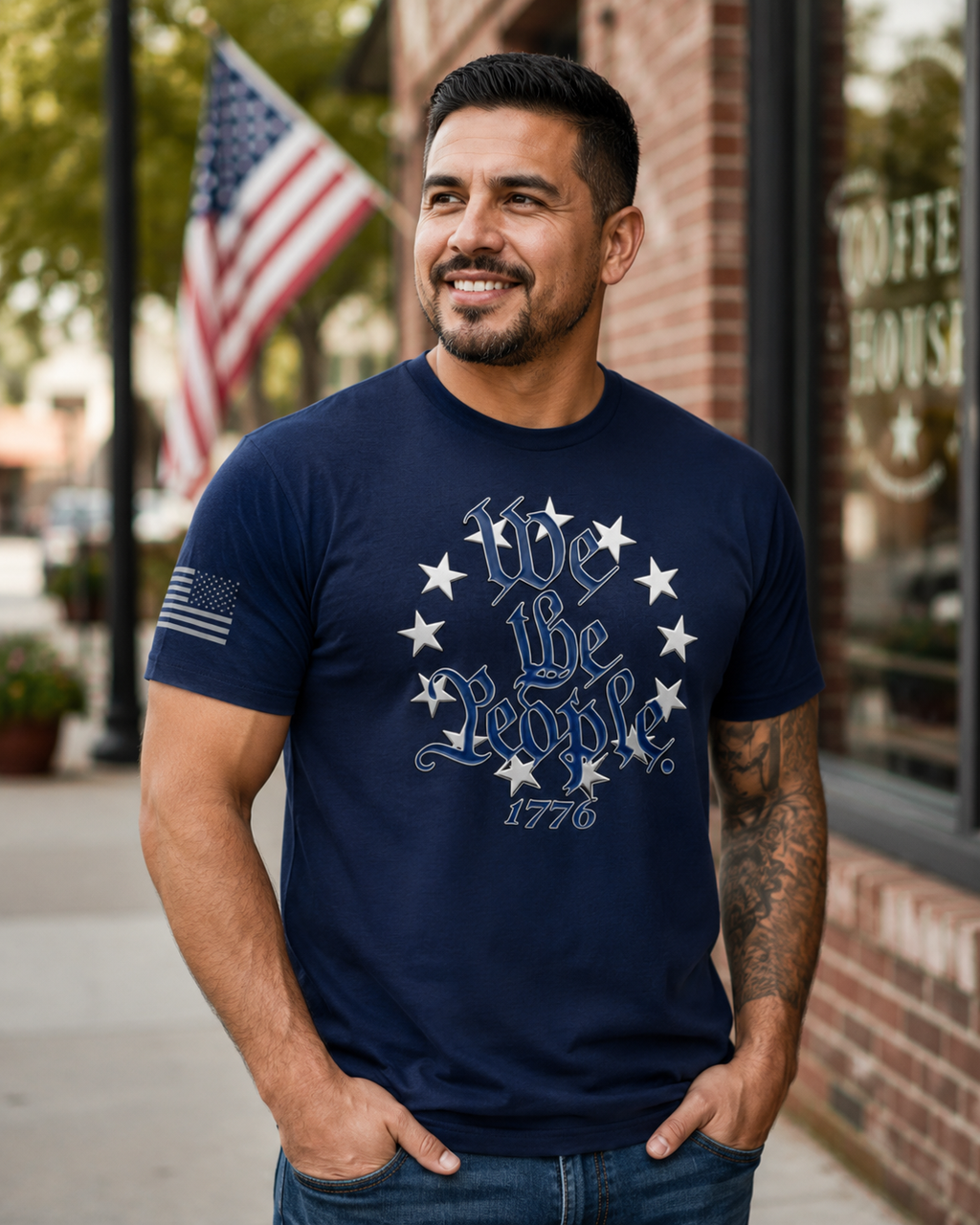 We the People 1776 Patriotic Unisex T-Shirt