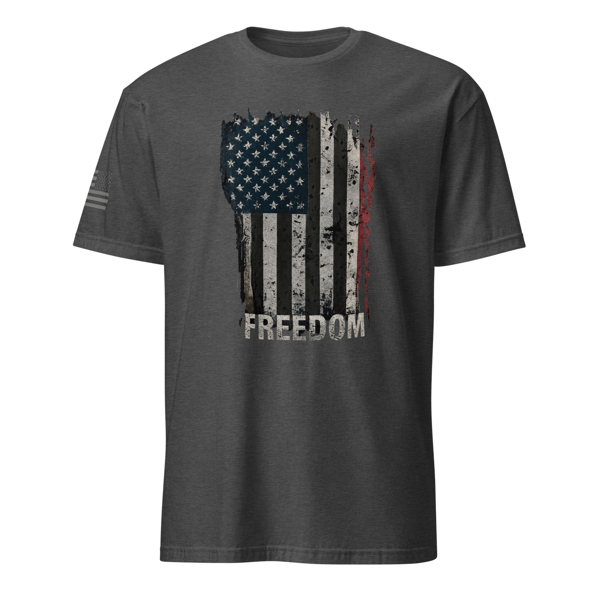 Freedom Distressed American Flag Unisex T-Shirt